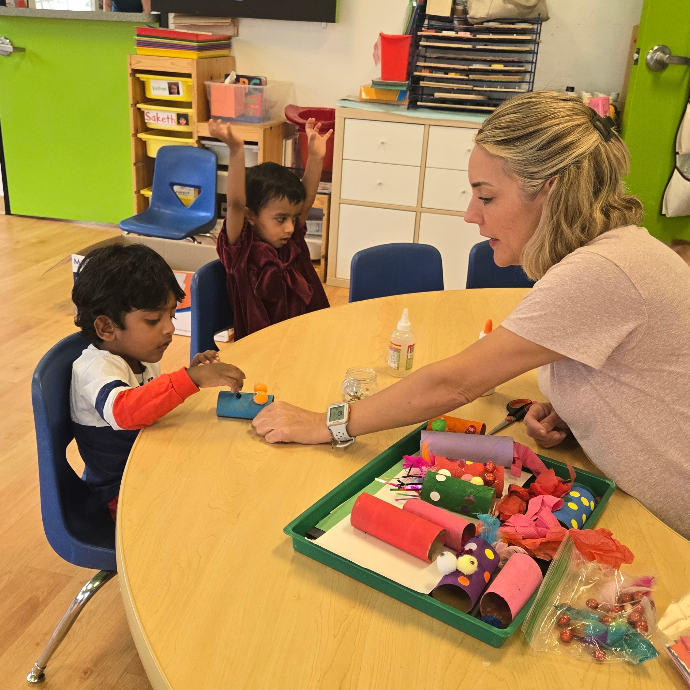 2s Curriculum class at Curious Kids Preschool